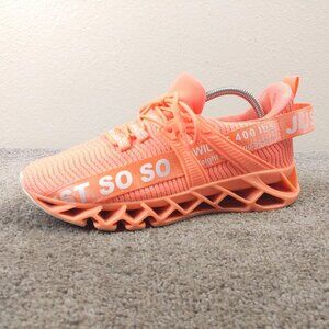 Just So So Womens Size 10 Running Shoes 41 EU Mango Pink Sneakers Low Top